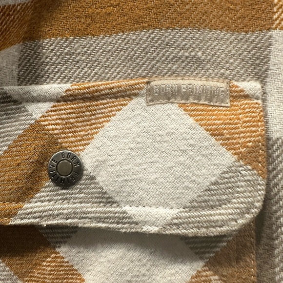 Born Primitive TimberQuilted  Jacket Orange and Tan - Picture 10 of 11